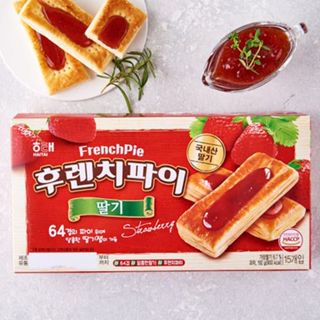 Bánh French Pie Haitai vị dâu hộp 192g